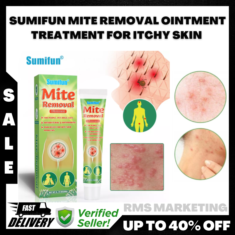 SUMIFUN Mite Spray Bed Bug Killer Mite Remover Ointment for Itchy Skin ...