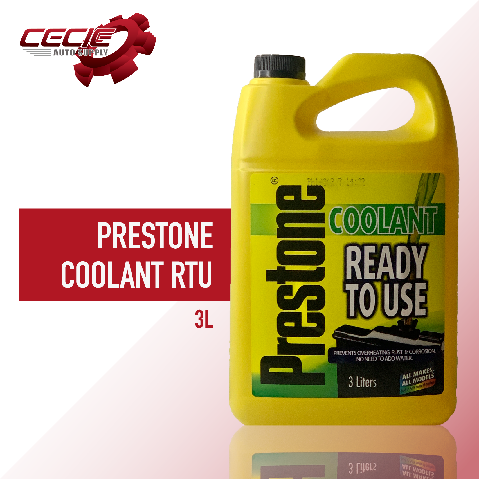 Prestone Coolant Ready To Use 3Li Lazada PH