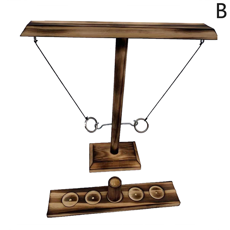 Hook and Ring Toss Battle Game Table Top Ring Toss For Adults Drinking
