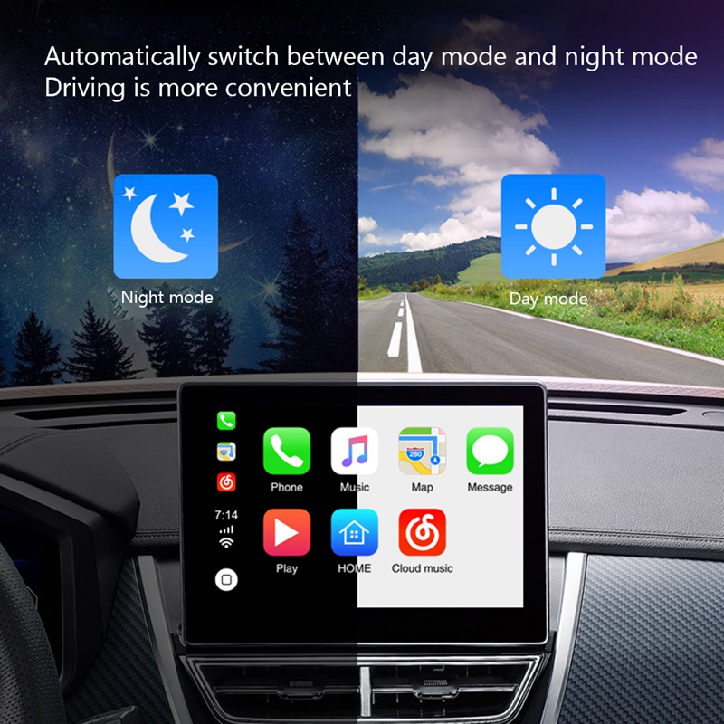 Wireless CarPlay Box Android Auto Dongle Mirror for Android Screen Car