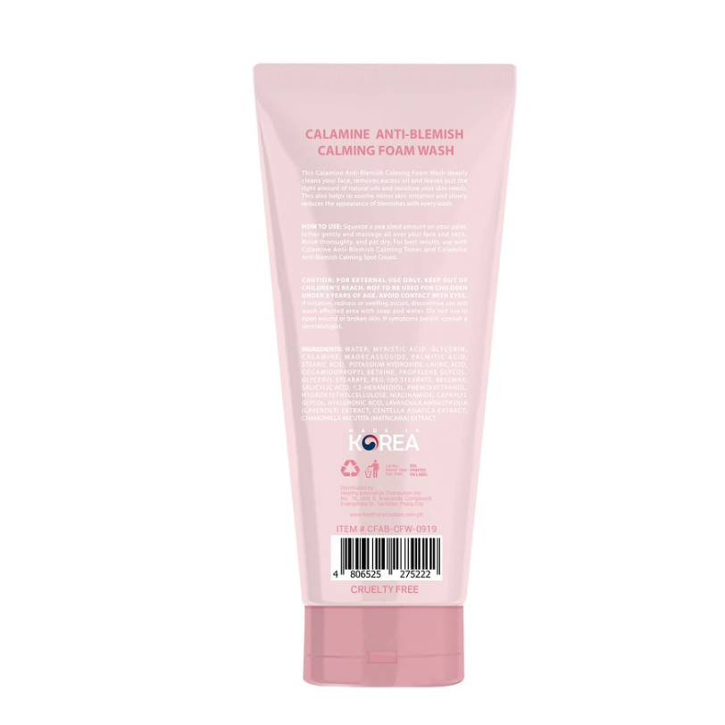 calamine facial wash