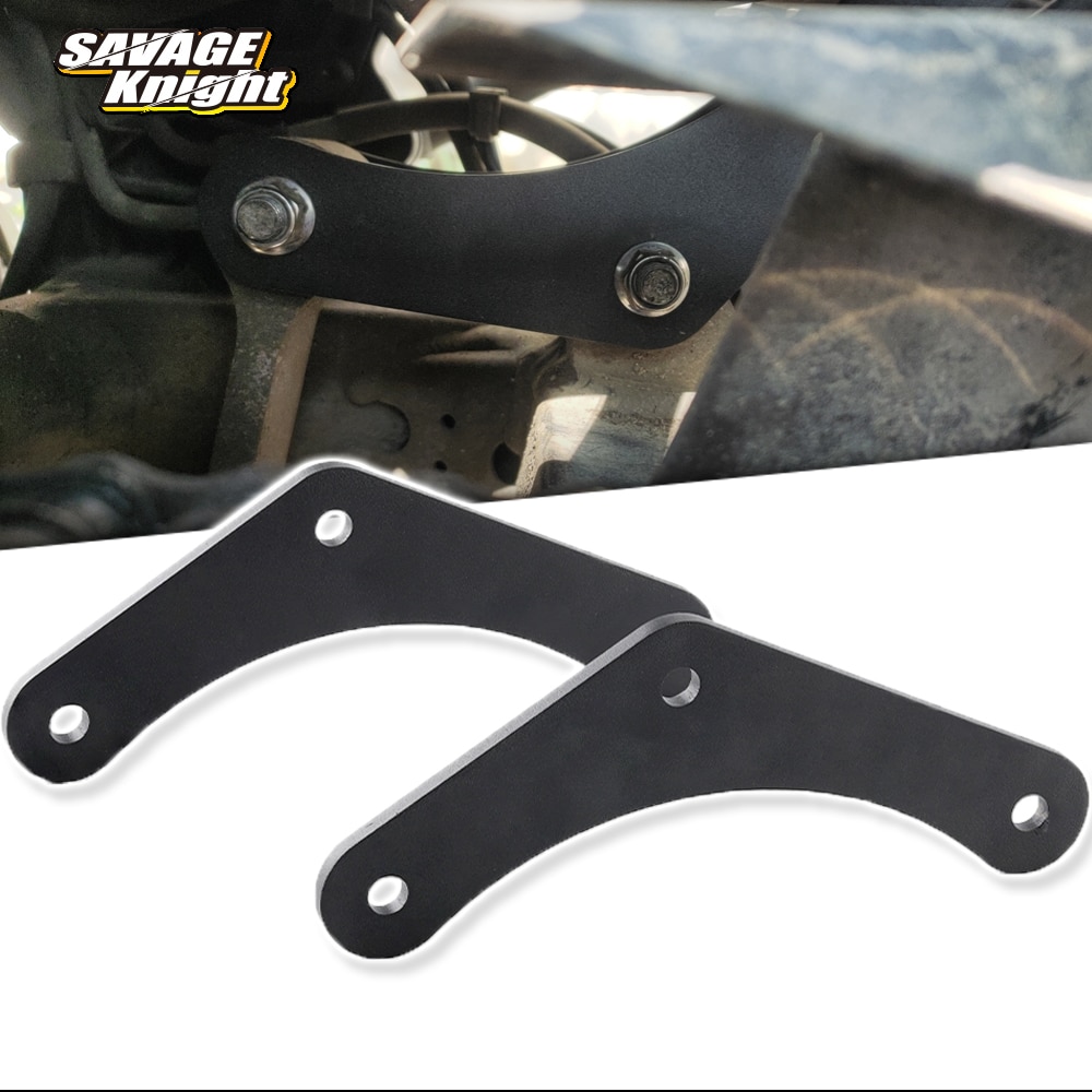 Kit De Suspensión Trasera Baja Para Kawasaki Versys 1000/SE 2019-2023 | Eslabones Negros