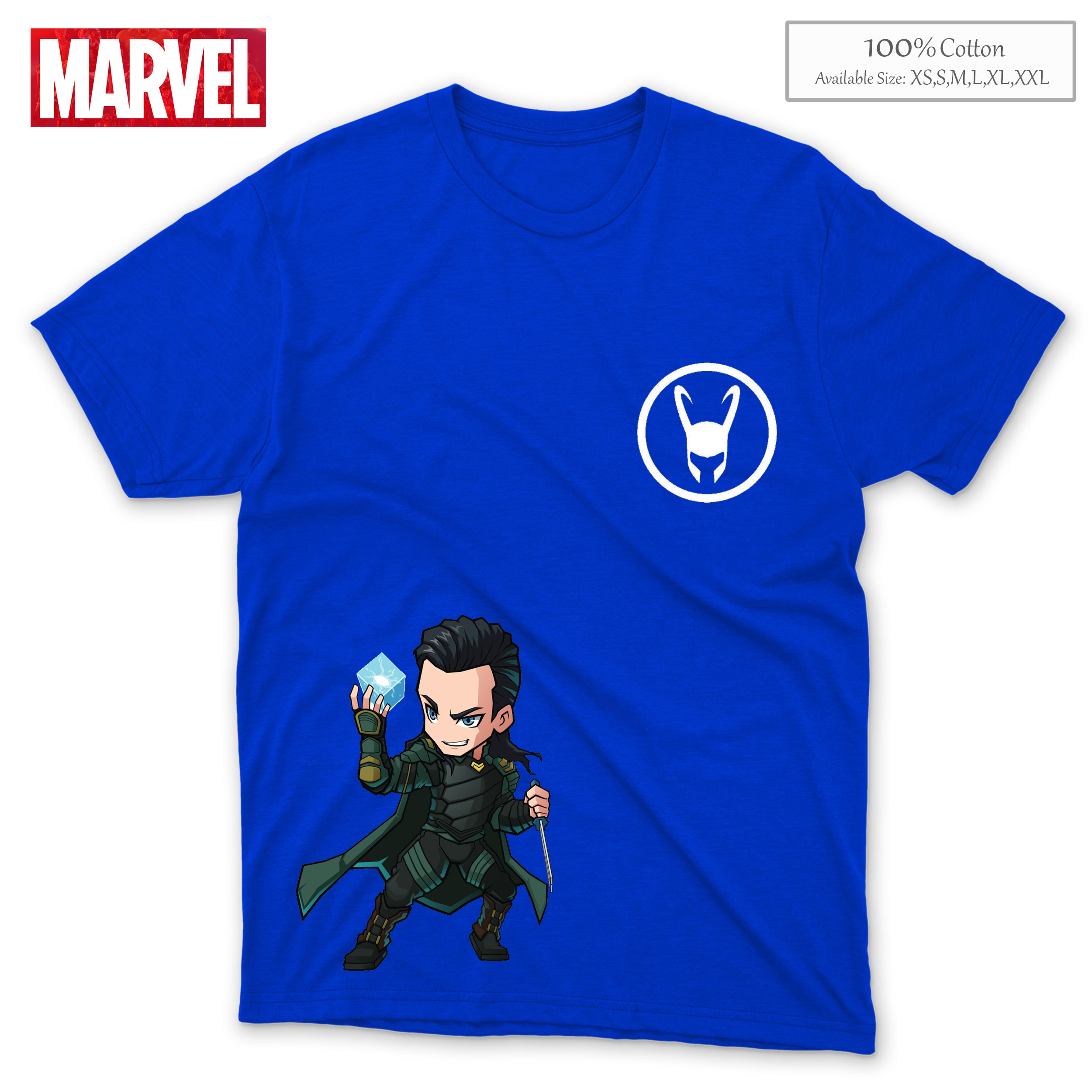Avengers Chibi Loki High Quality Shirt 