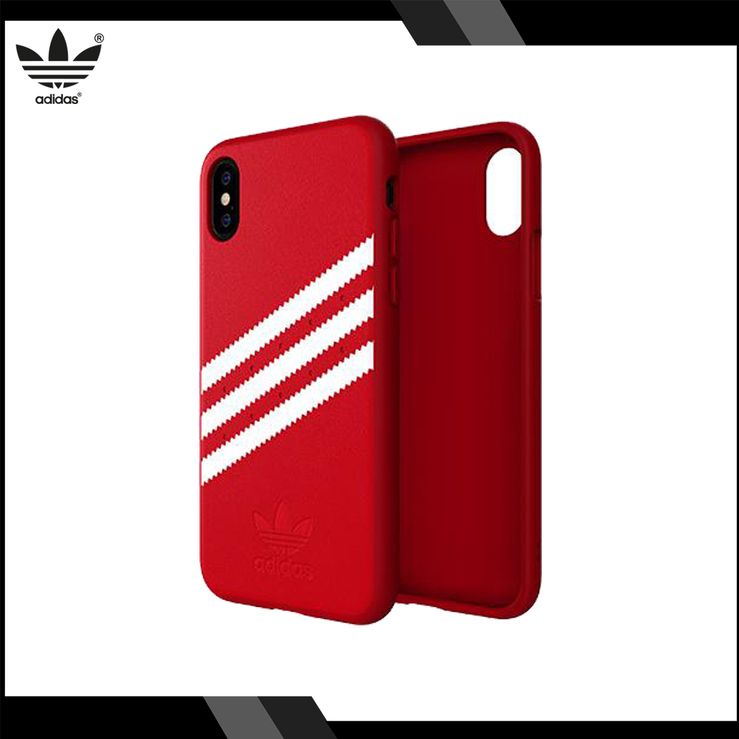 red adidas iphone x case