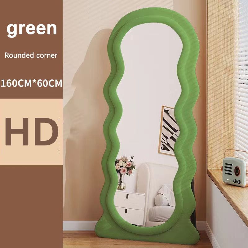 Full-Length Mirror Whole Body Wall Vertical Floor Mirror With Bracket ...