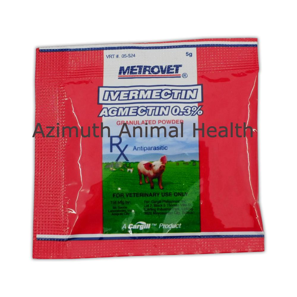 Agmectin Dewormer for Dogs, Cat, Rabbit, Piglets (2 Sachets) review and