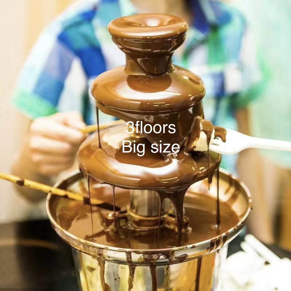 Chocolate Fountain Chocolate Fondue Mini Lazada PH