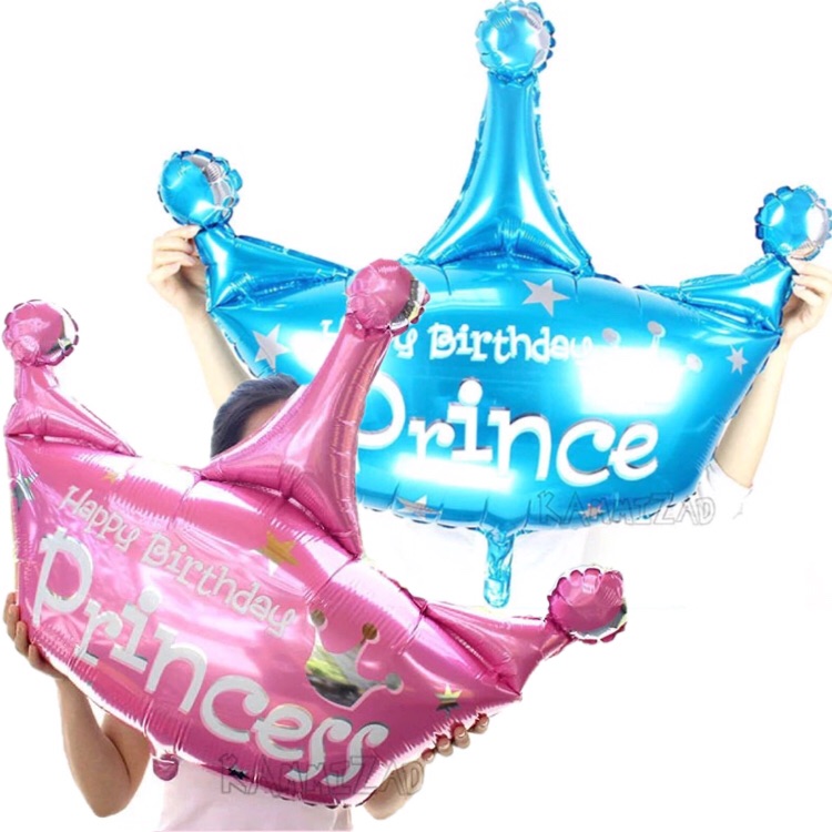 Princess / Prince Birthday Foil Balloon Lazada PH