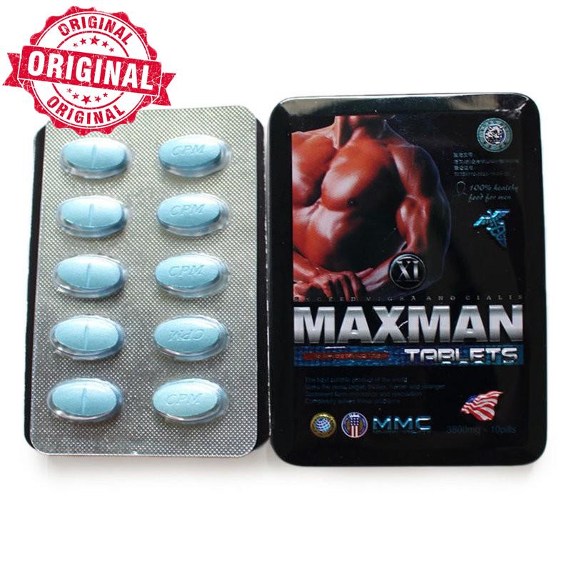 Original New Batch Maxman Blue Effective Sexual Enhancer And Enlarger 