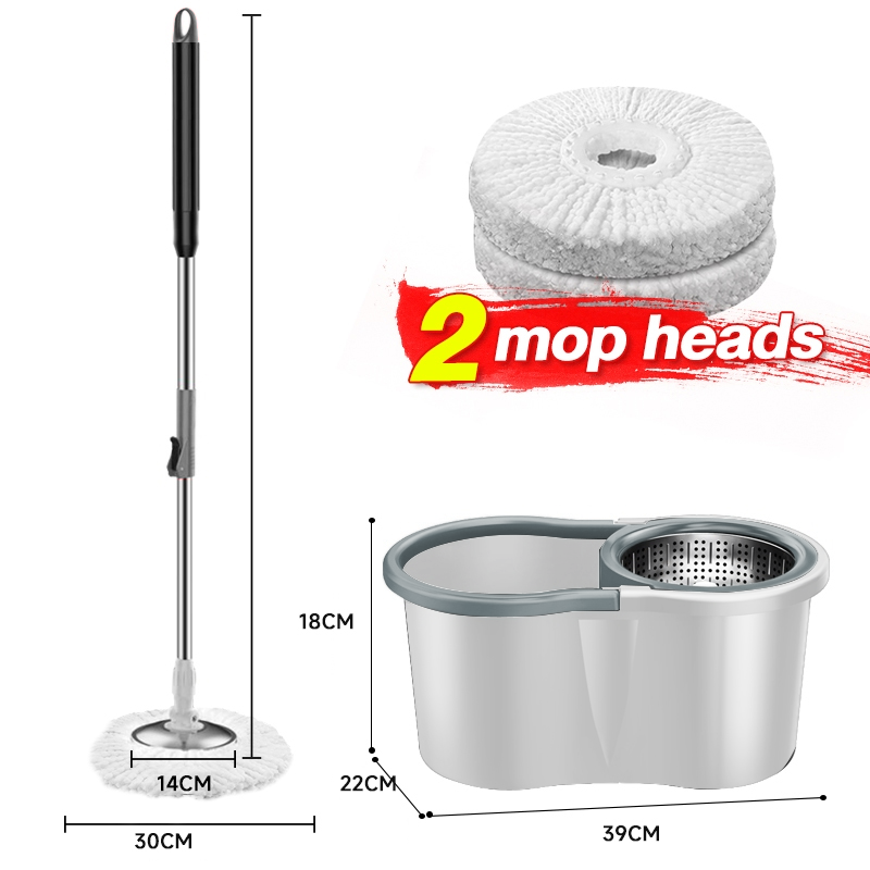 Keycool Spin Mop For Floor Mop With Spinner Wet And Dry Map Cleaning ...
