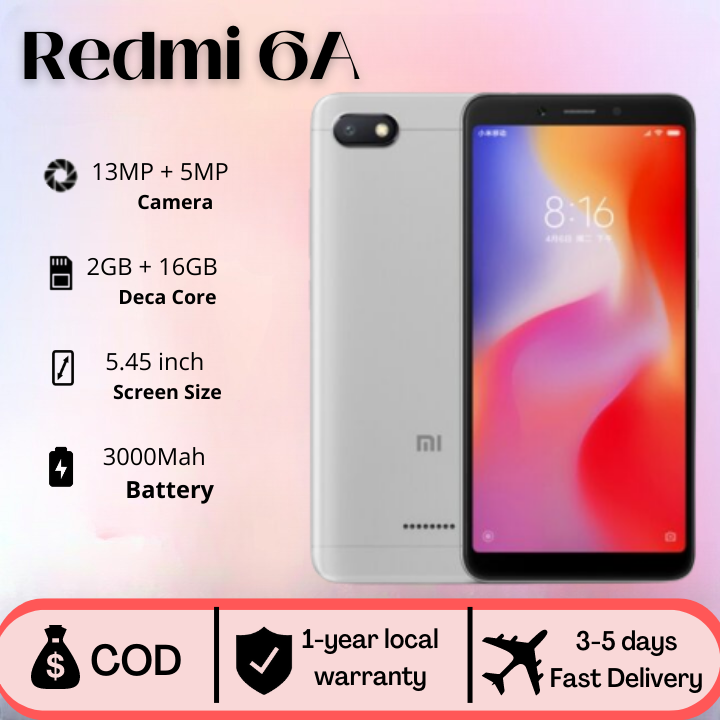 redmi 6a ram and rom