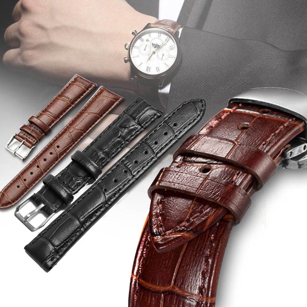 Cheap High Quality Leather 20 mm Replacement Watch Band 3763-L_K0030579 main image 1