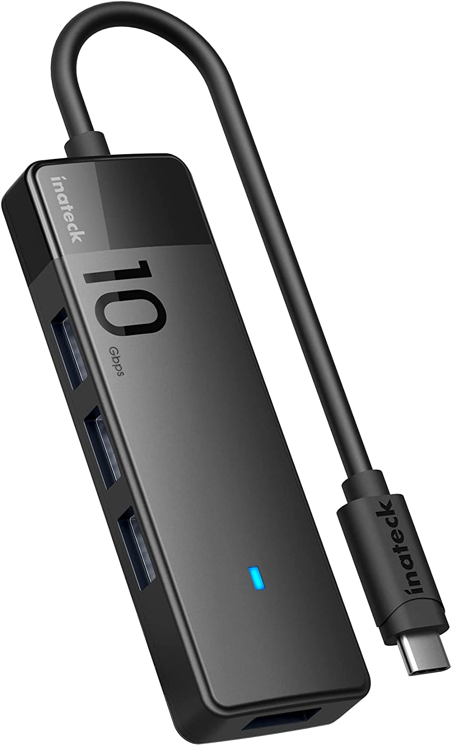 Inateck USB 3.2 Gen 2 Speed, USB C to USB Hub with 4 USB A Ports