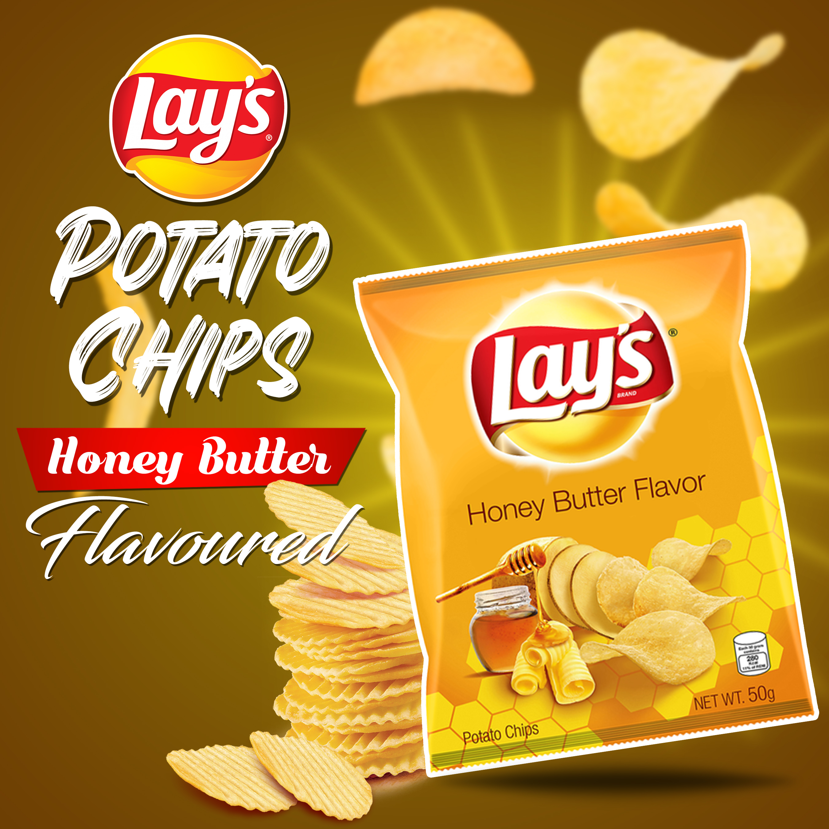 Lays Honey Butter Flavour 1 Pack Lazada PH