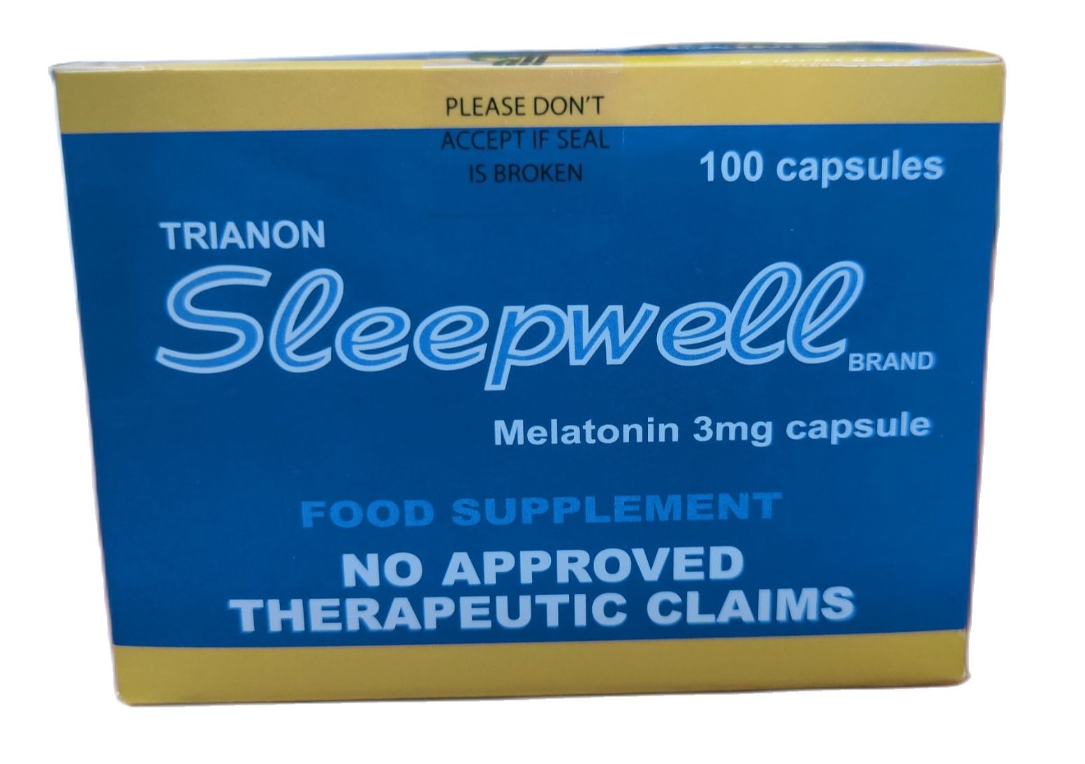 Sleepwell Melatonin 3mg Food Supplement Capsule Lazada PH