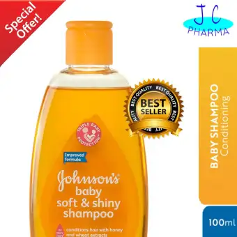 johnson's baby shampoo soft and shiny