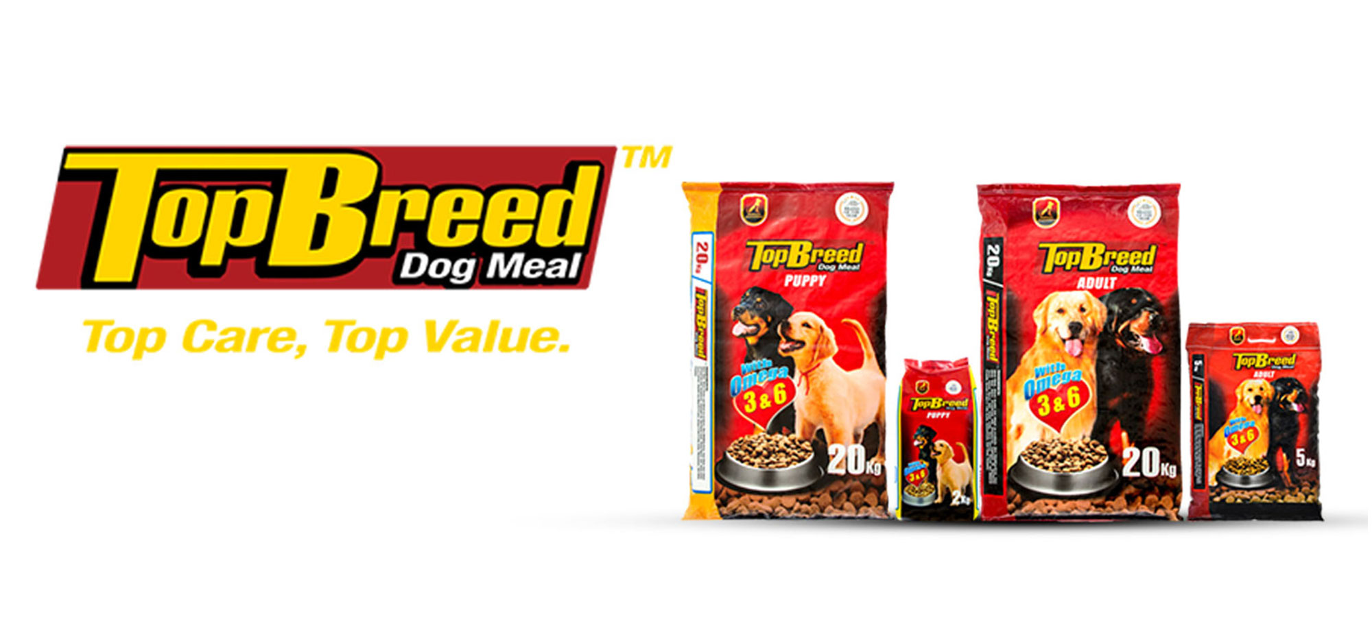 top breed dog food logo