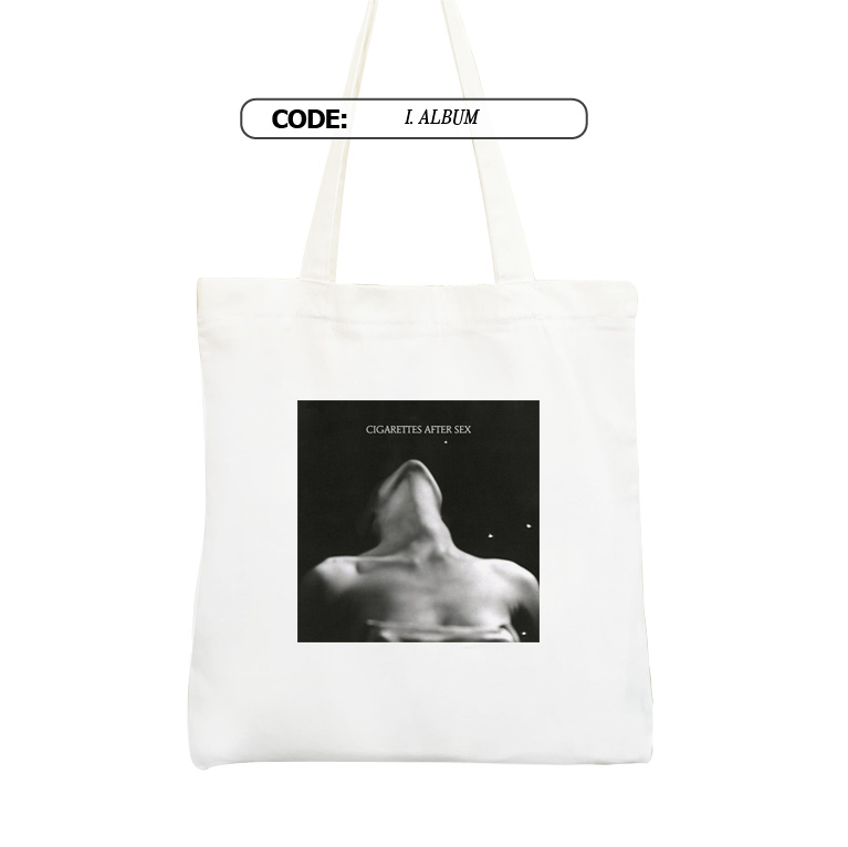 cigarettes after sex tote bag Cigarettes After Sex White Canvas Tote Bags