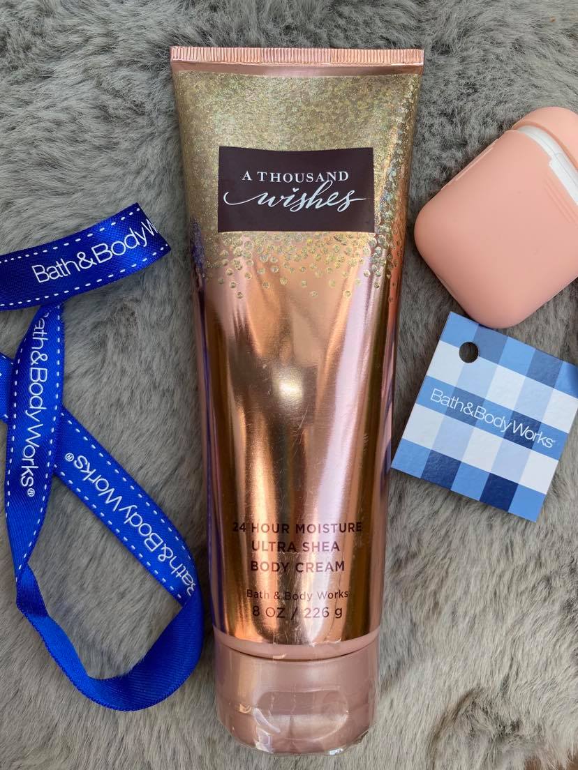 Authentic Bath & Body Works A Thousand Wishes Ultra Shea Body Cream 8