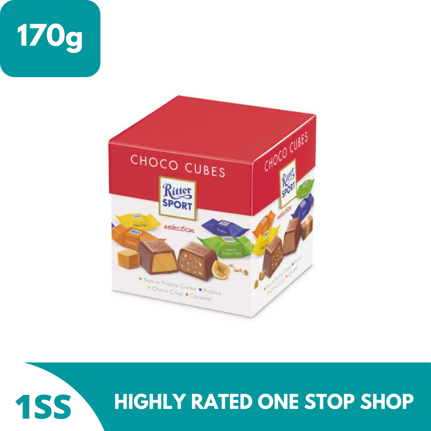 Ritter Sport Choco Cubes 170g Lazada PH