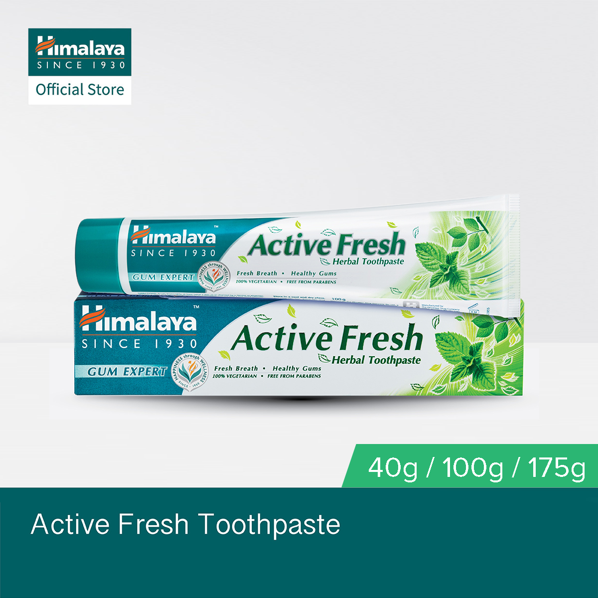 himalaya active fresh gel 40g