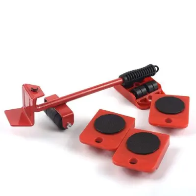 5-set Furniture Heavy Furniture Roller Moving Tool Glider Roller Lifter for Sofa Tables Cabinet