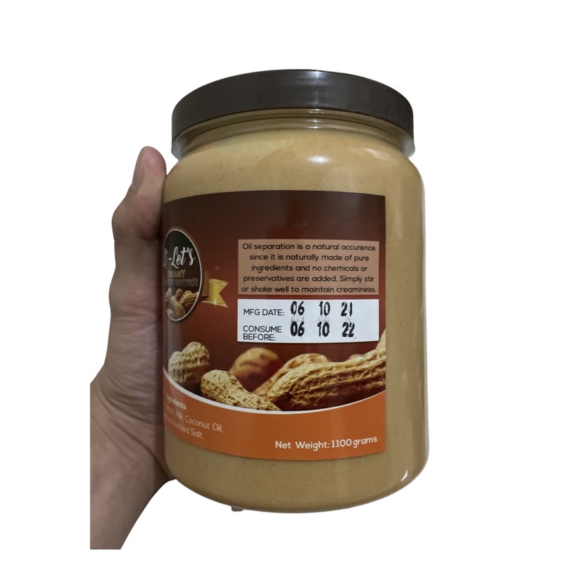 LiLet’s Creamy Peanut Butter Lazada PH