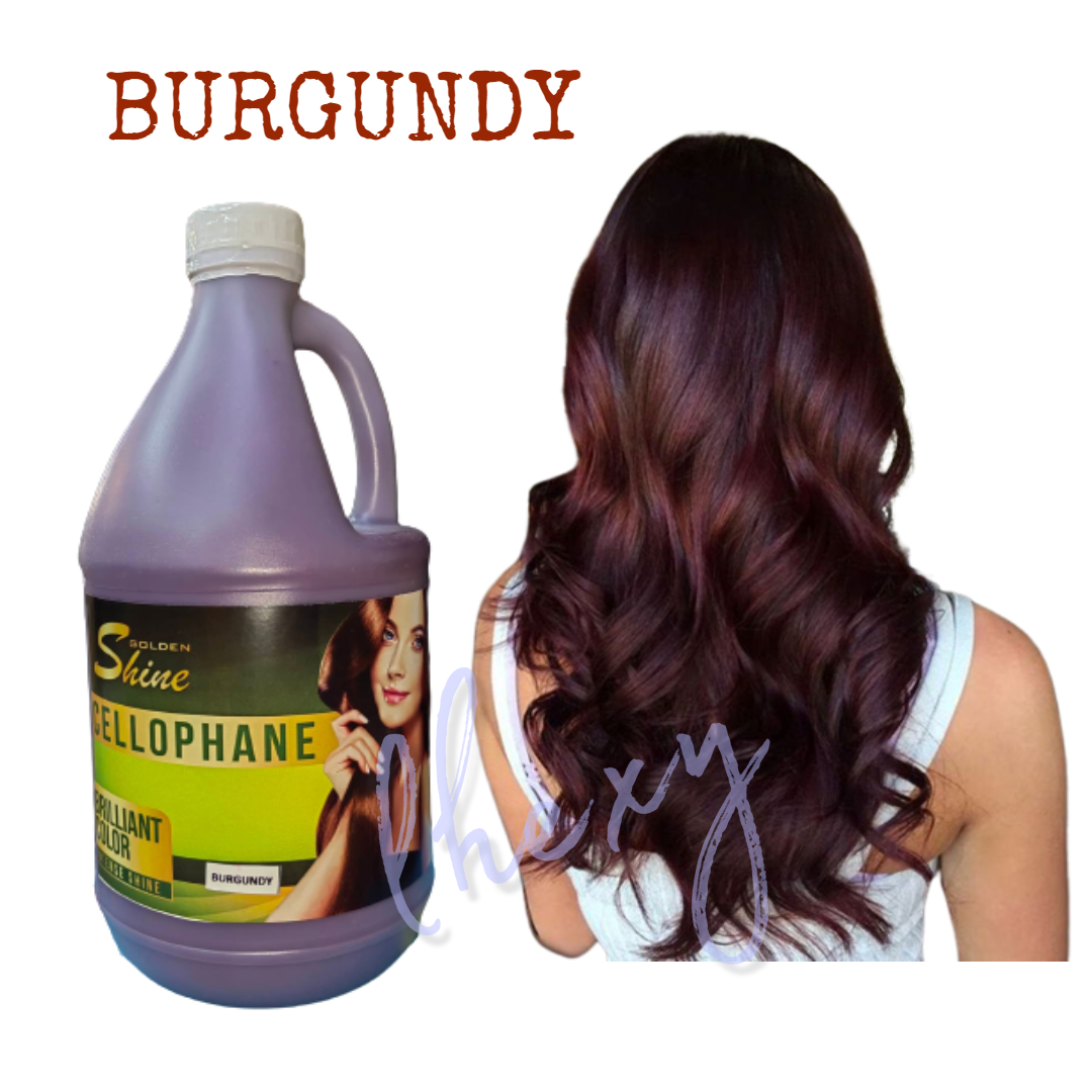GS CELLOPHANE HAIR TREATMENT COLOR BURGUNDY HALF GALLON Lazada PH