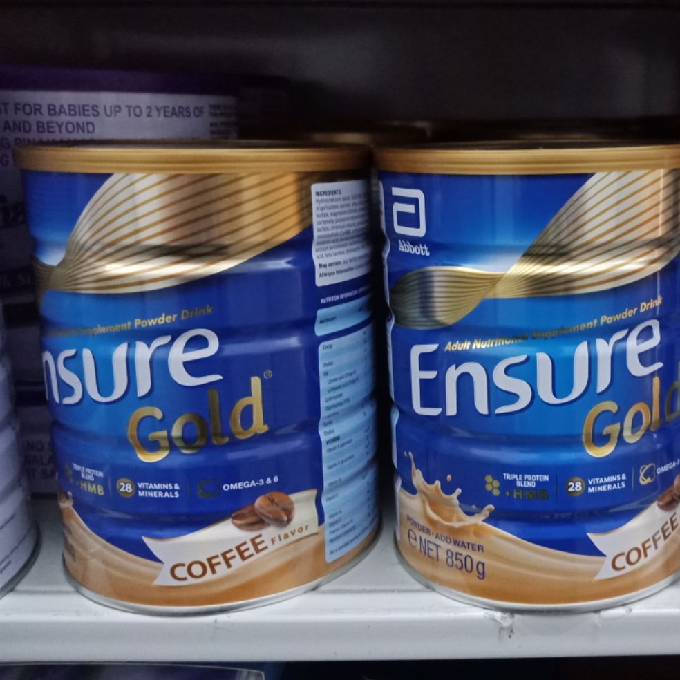 Ensure gold + HMB COFFEE FLAVOR 850G 1CAN ONLY Lazada PH