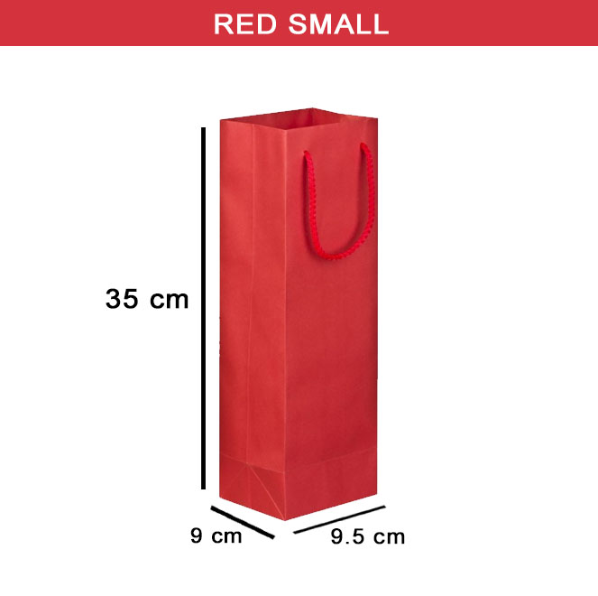 (Carol) Premium Quality Wine Paper Bag giveaways paper bag Kraft