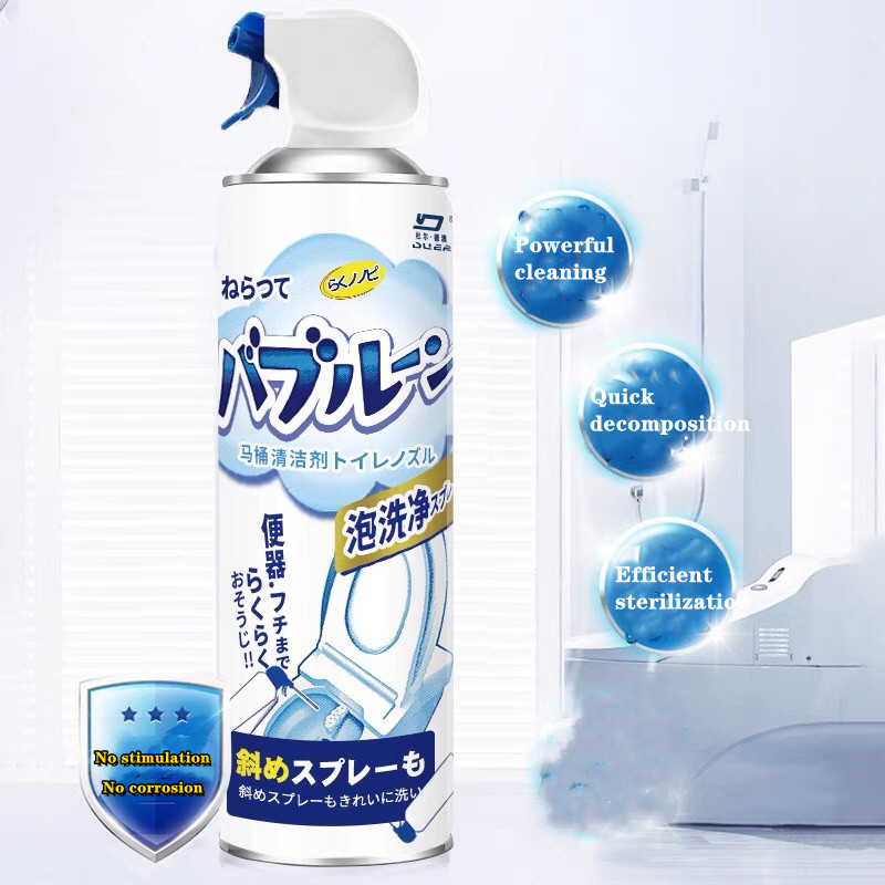 【COD】500ML Household Toilet Bubble Cleaner Splash Water Foam Cleansing