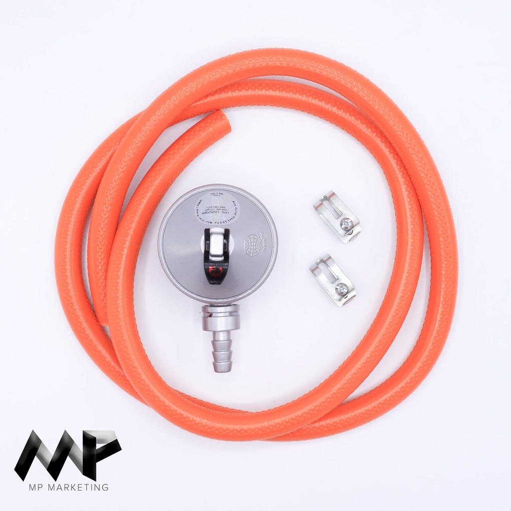 LPG Gas Regulator TPA LR2620BR(DE SALPAK)(GASUL) LPG Gas Hose TOYO LPG