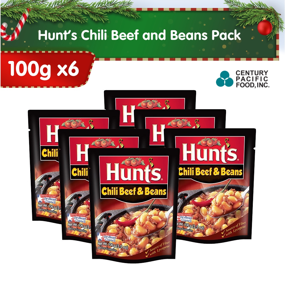 Hunt's Chili Beef and Beans Pack of 6 Lazada PH