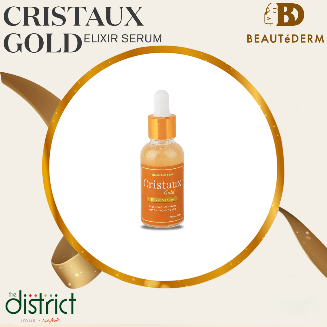 BEAUTEDERM Cristaux Gold Elixir Serum 15 Lazada PH