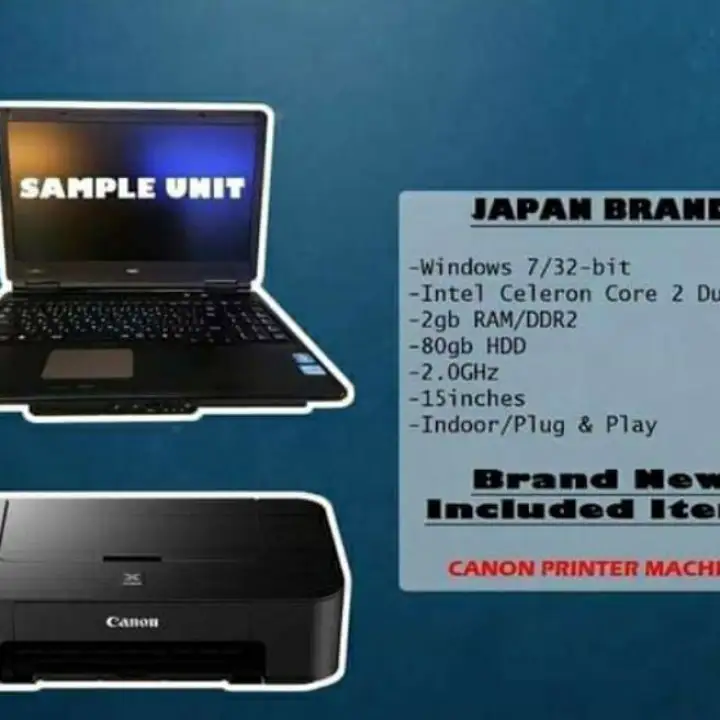 laptop price with printer