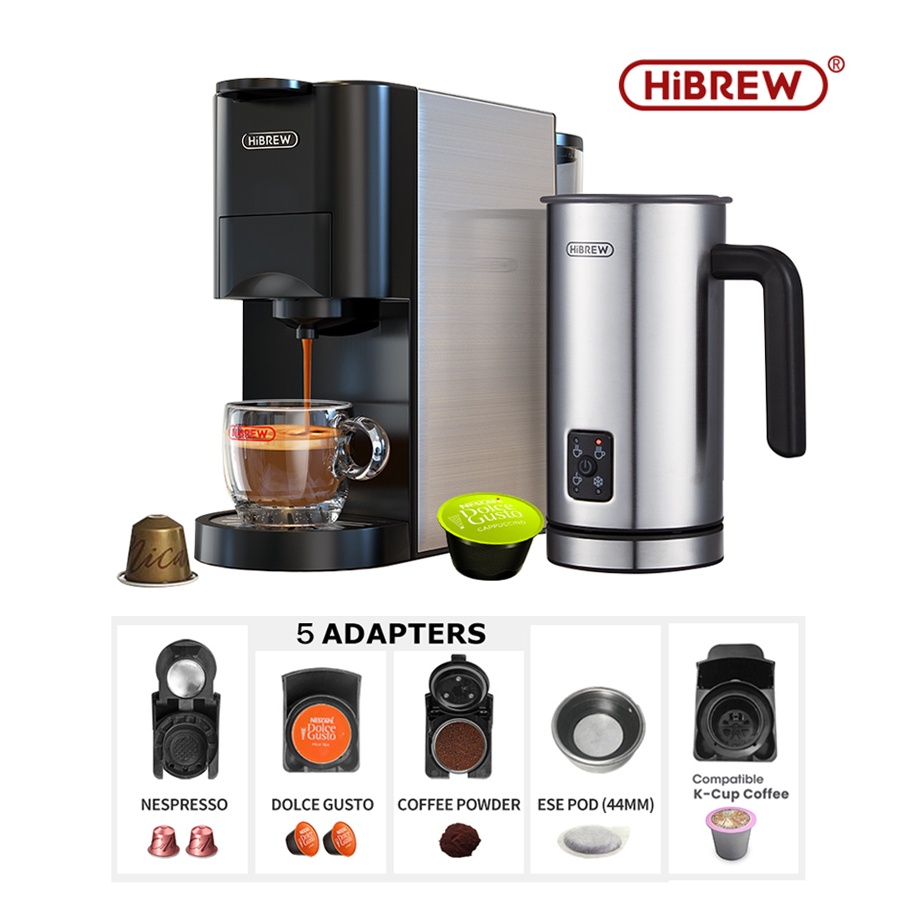【factory outlet】 HiBREW 5 in 1 multiple Espresso Coffee Machine machine