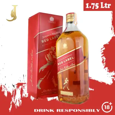 Johnnie Walker Red Label Whisky 1.75 Liter