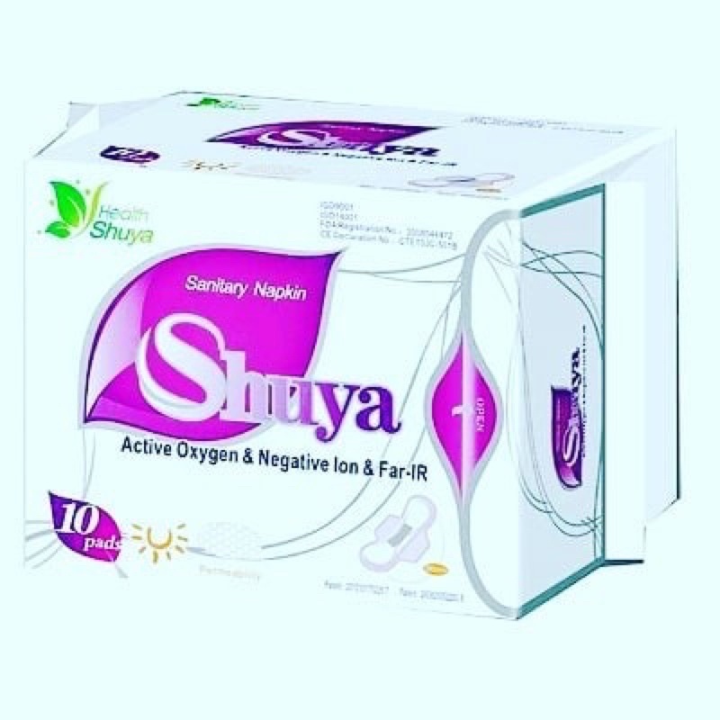 SHUYA active oxygen and far IR and anion sanitary napkin or Panty Liner Shuya Lazada PH
