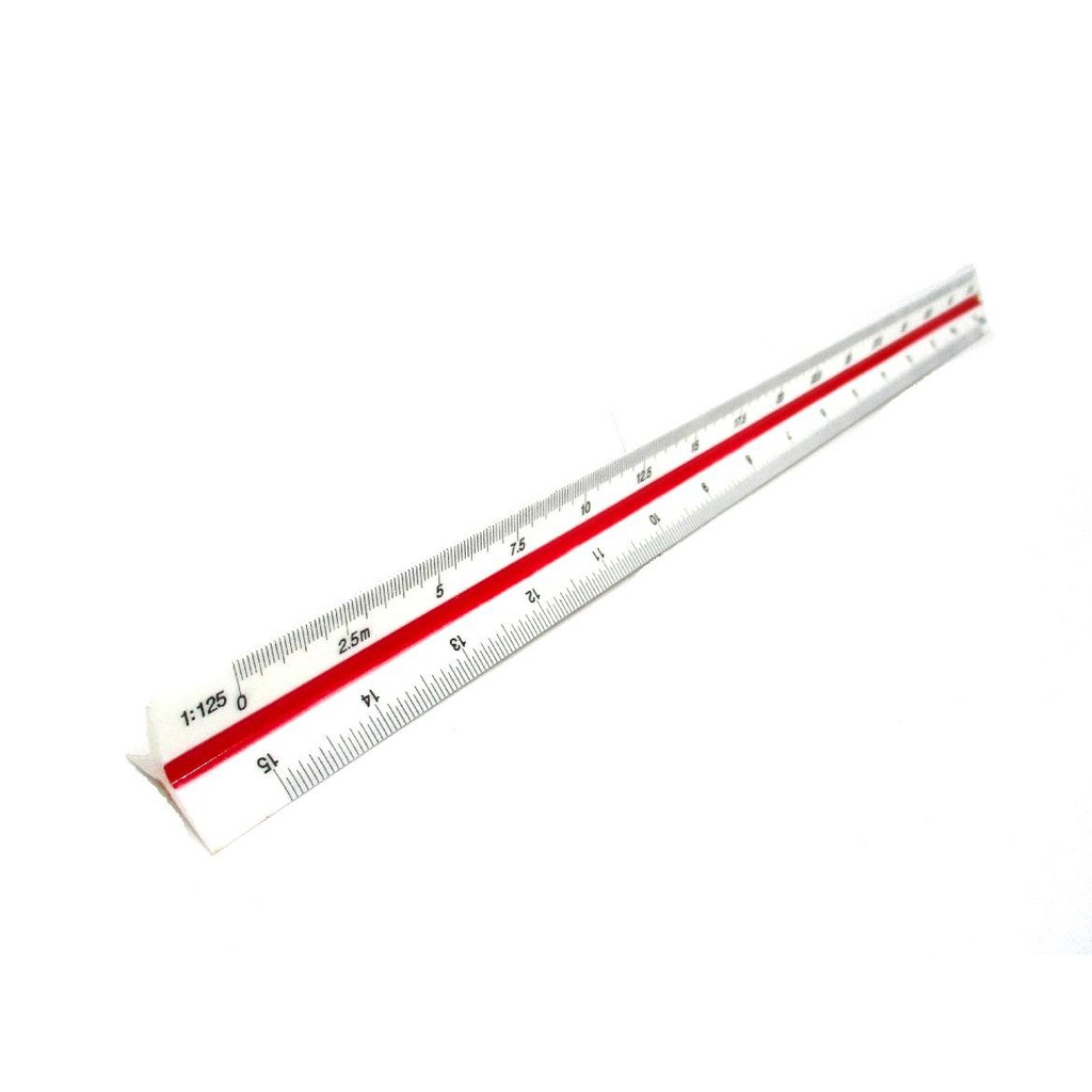 Engineer Metric Triangular Scale Ruler 1:20 / 1:25/1:50 /1:75 /1:100 ...