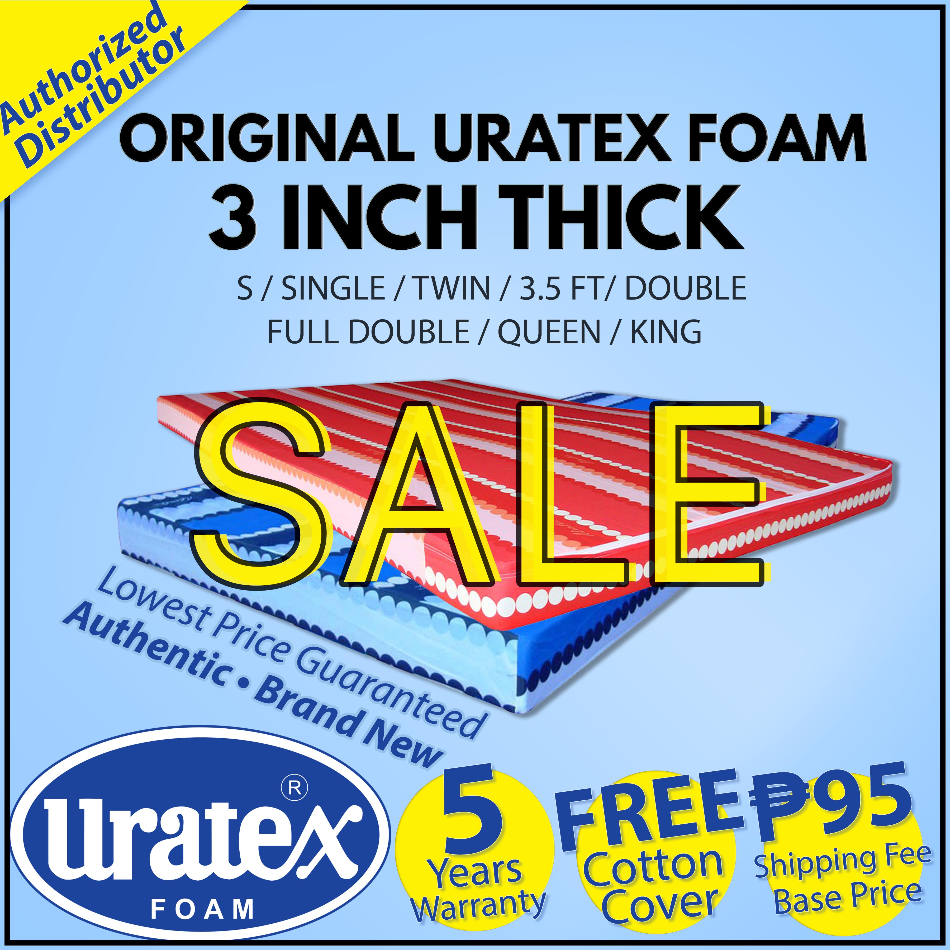 uratex foam 3 inches