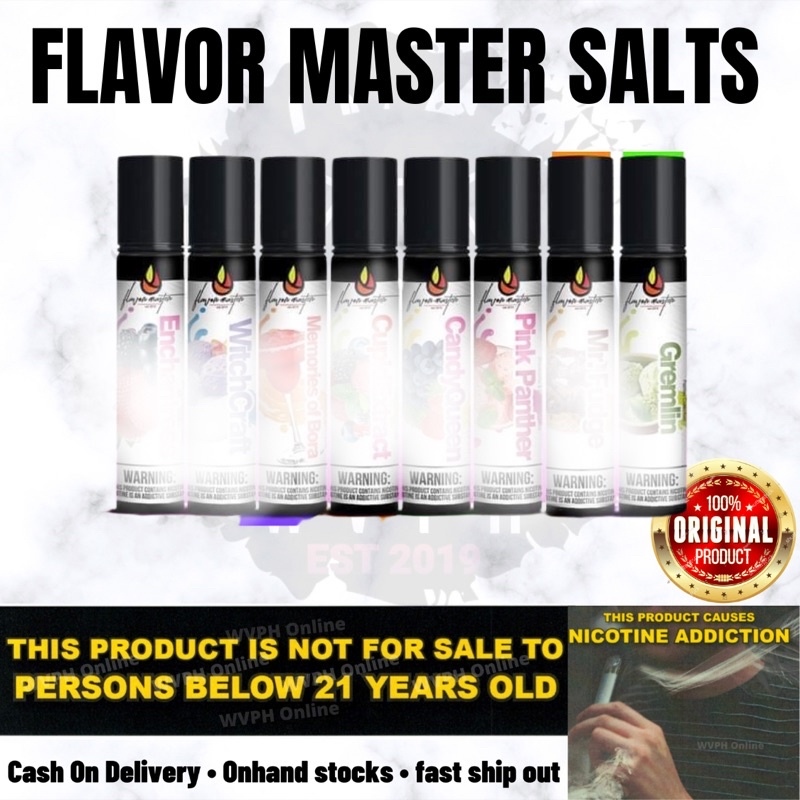 AUTHENTIC FLAVOR MASTER SALTS EDITION Lazada PH