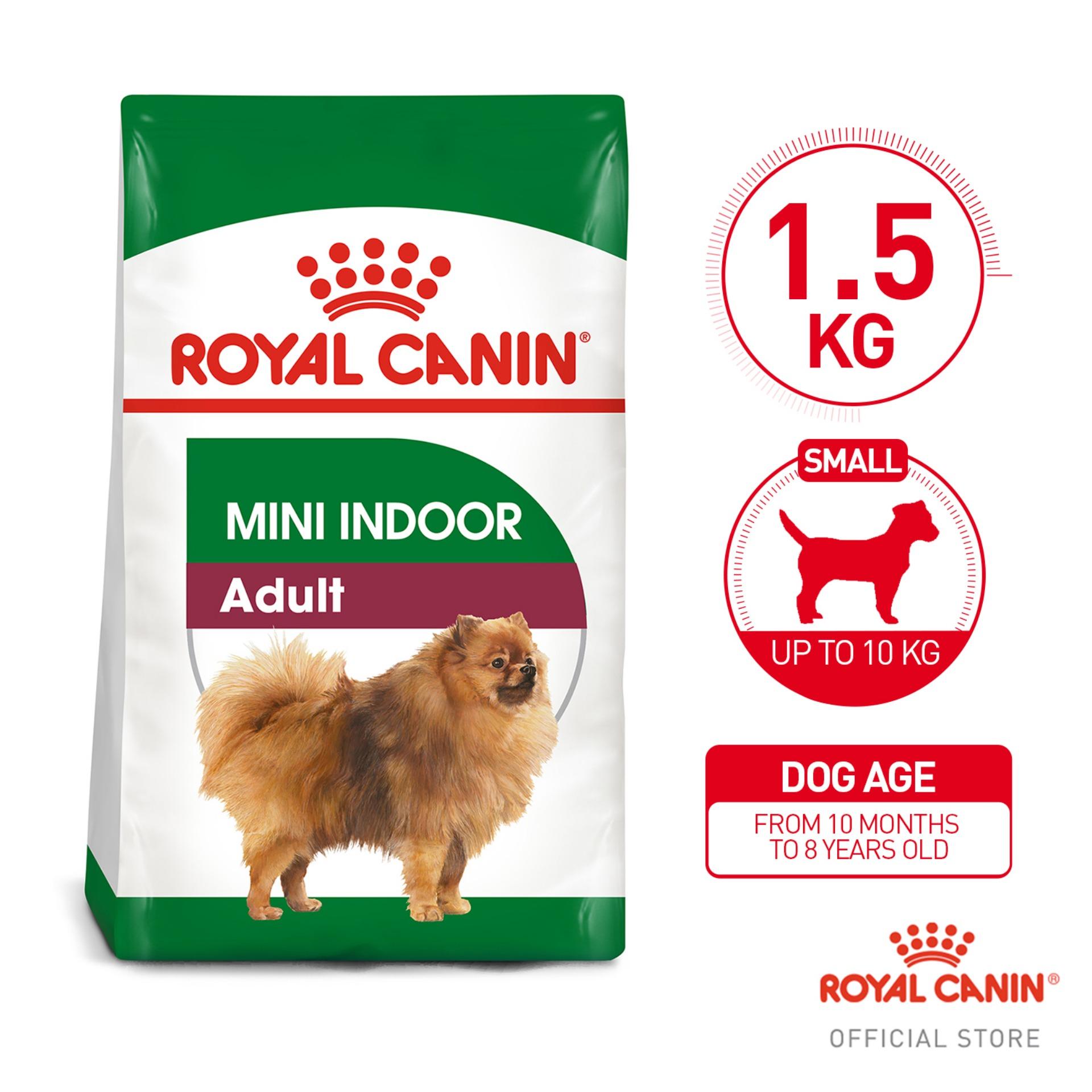 Royal Canin Mini Indoor (1.5kg) Adult Dry Dog Food Size Health