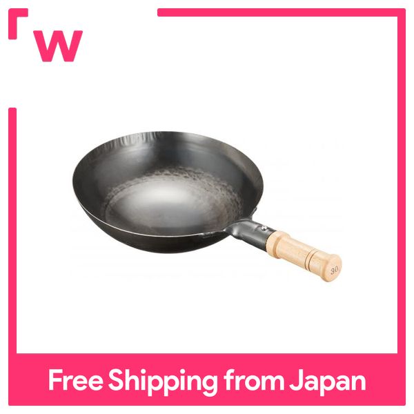 Yamada Iron Launch One Hand Wok Chinese Pan 30cm Thickness 1.6mm With Tracking for sale online 