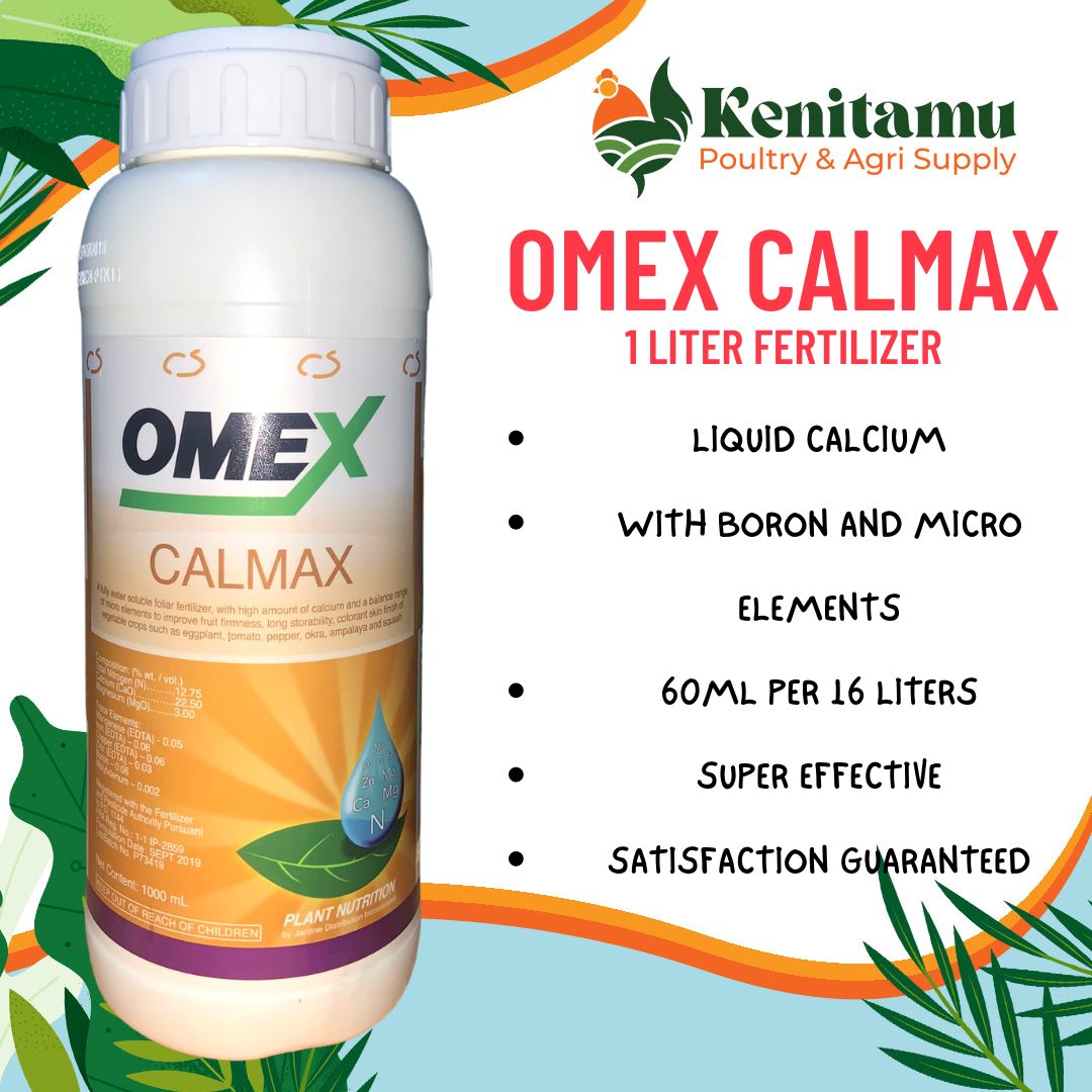 OMEX CALMAX 1 LITER FERTILIZER BY JARDINE DISTRIBUTION, INC. FOR PLANT