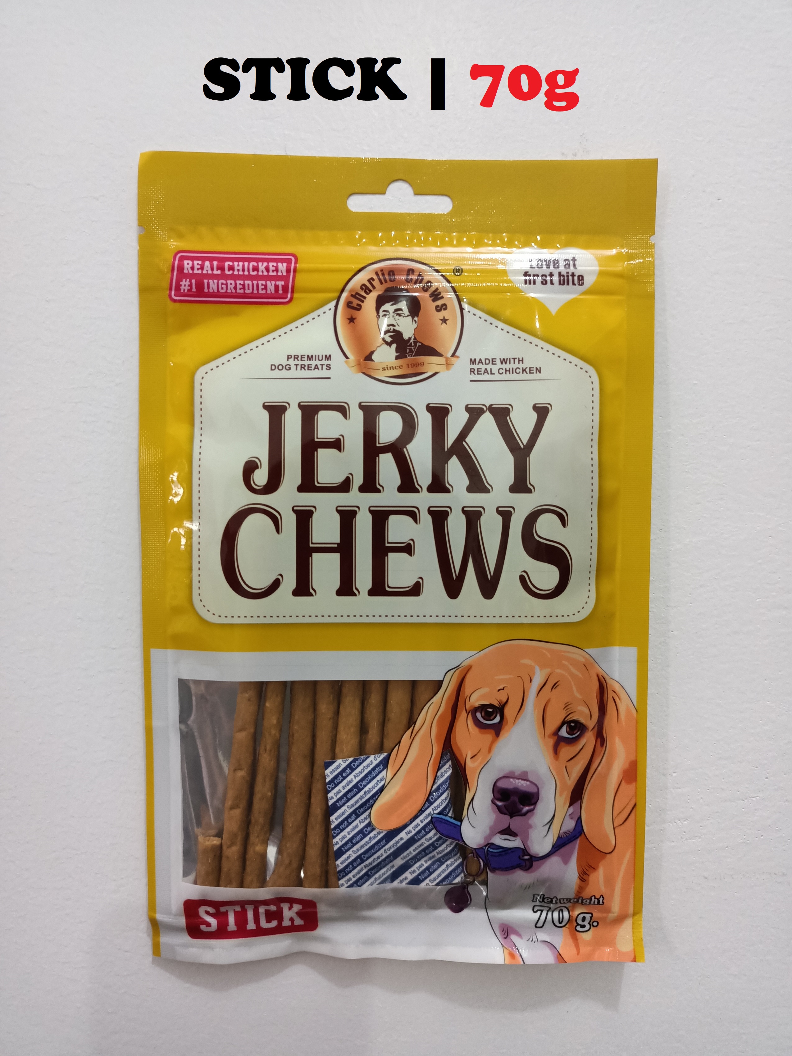 Jerky Chews Real Chicken STICK 70g Lazada PH