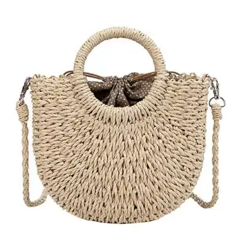 vintage woven bag