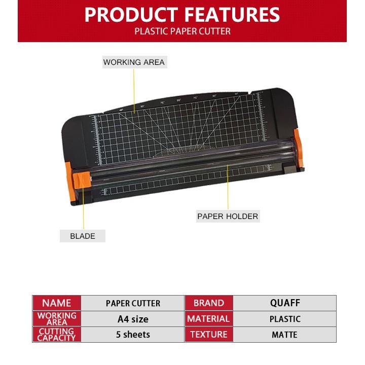 Plastic Base Paper Cutter A4 Size Lazada PH