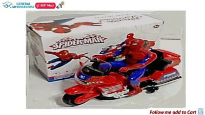 Motor spider men battery operated toys