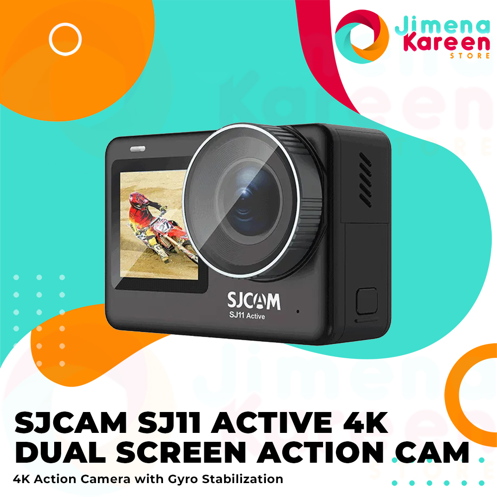 SJCAM SJ11 Active Dual Screen 4K 30FPS Wi-Fi Action Camera Six-Axis ...