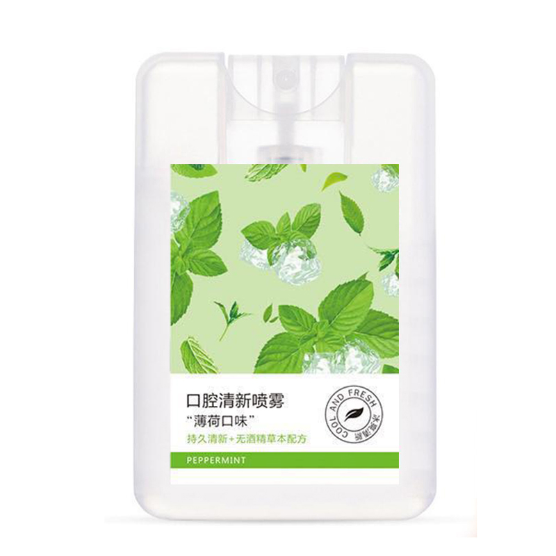 Peach Breath Freshening Spray Portable Breath Spray Mint and Peach